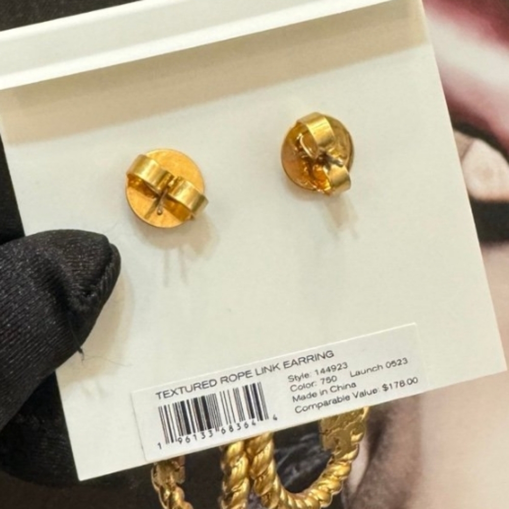 Tory Burch Authentic Necklace & Earring Bundle, BNWT - Picture 5 of 9